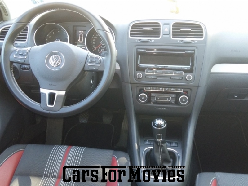 CarsForMovies | VW Golf 6 2012 Deutschland Schwarz Schwarz Zivilfahrzeug Kleinwagen Baden-Württemberg 2062 Golf VI